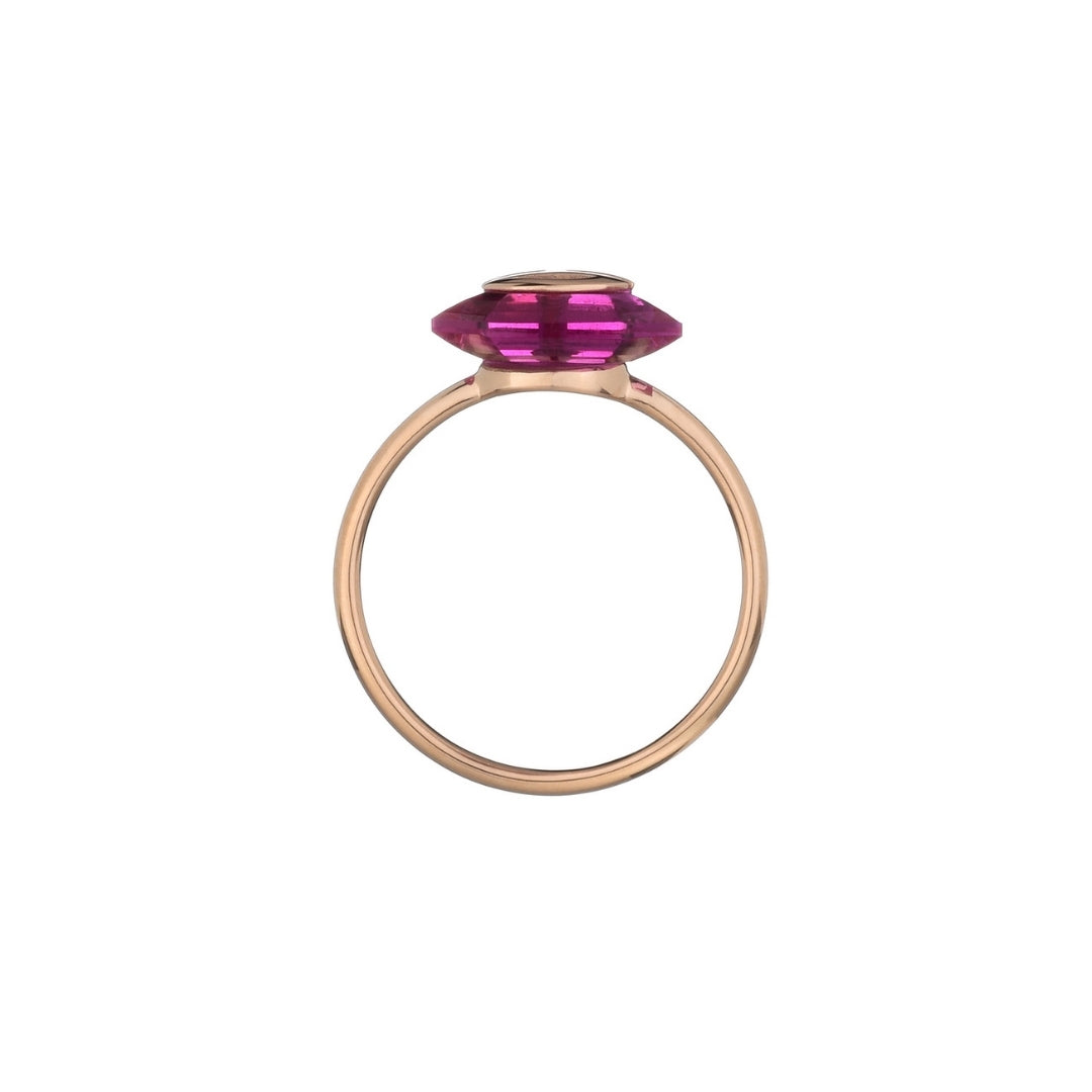 Anello Dna Zaffiro rosa