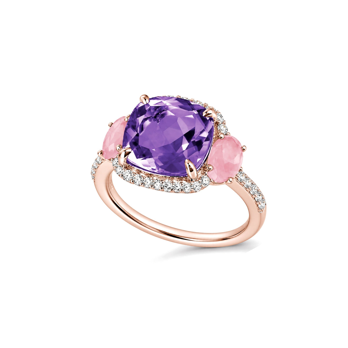 Anello Shanti Ametista — MIMÍ Milano