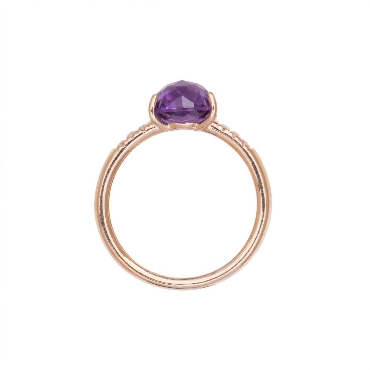 MIMI MILANO Anello Cherry Prasiolite topazio azzurro