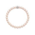 Bracciale Rondelle perle rosa