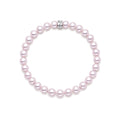Bracciale Rondelle perle viola