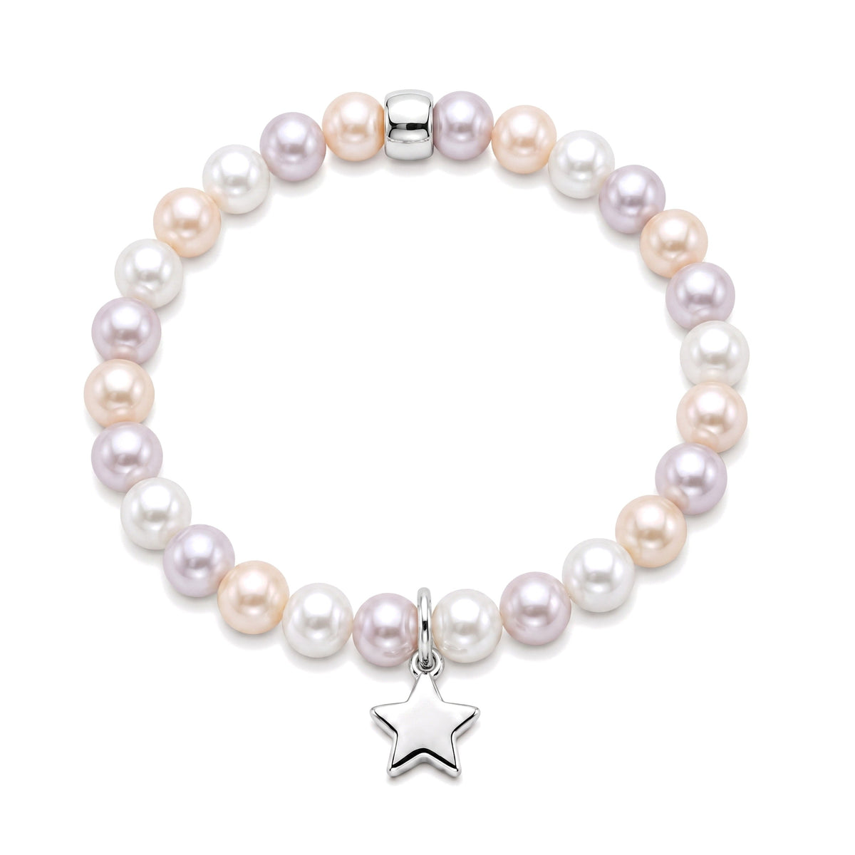 Bracciale Stella perle multicolor — MIMÍ Milano