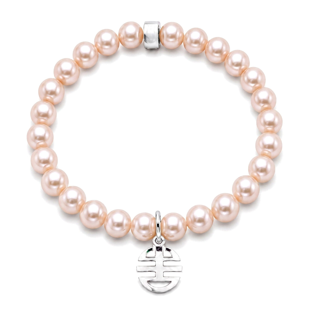 Bracciale Ognibene perle rosa — MIMÍ Milano