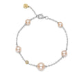 Bracciale perle rosa