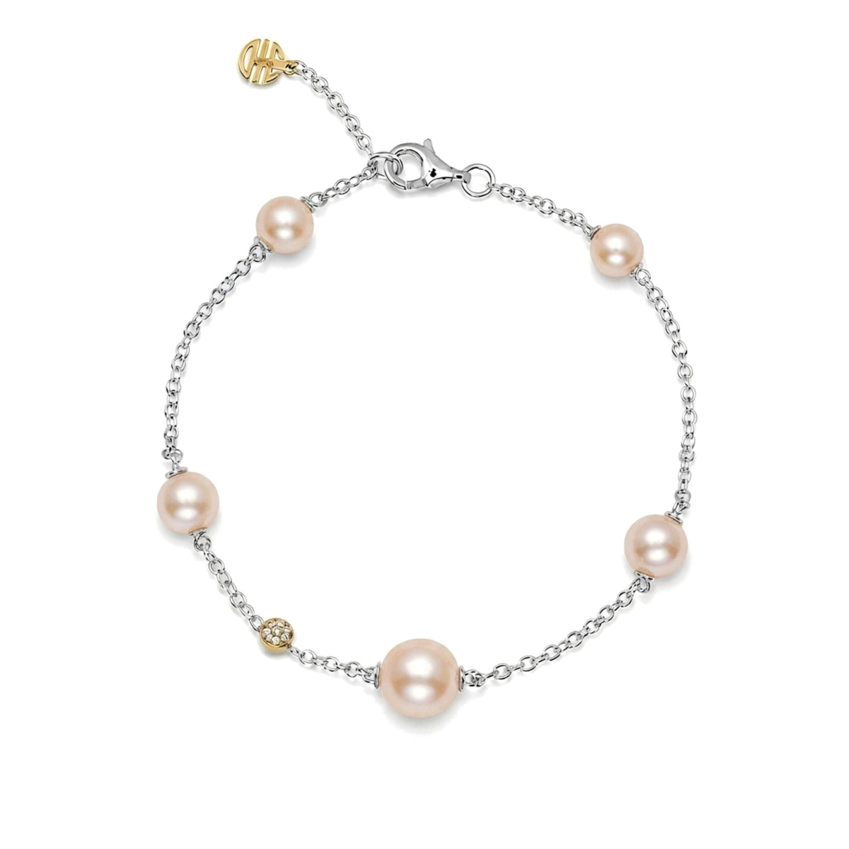 Bracciale perle rosa — MIMÍ Milano