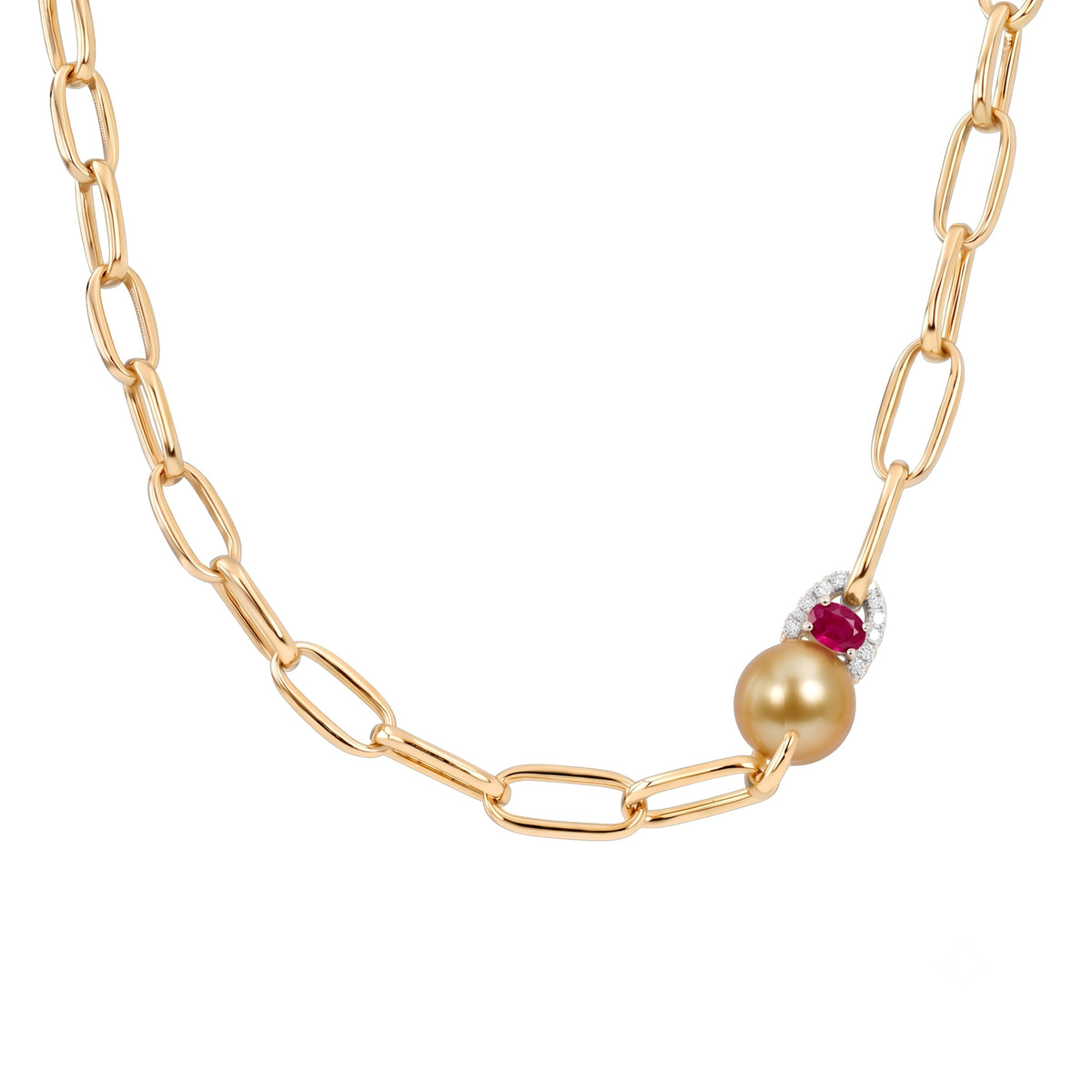 Collana Milano perla South Sea gold — MIMÍ Milano