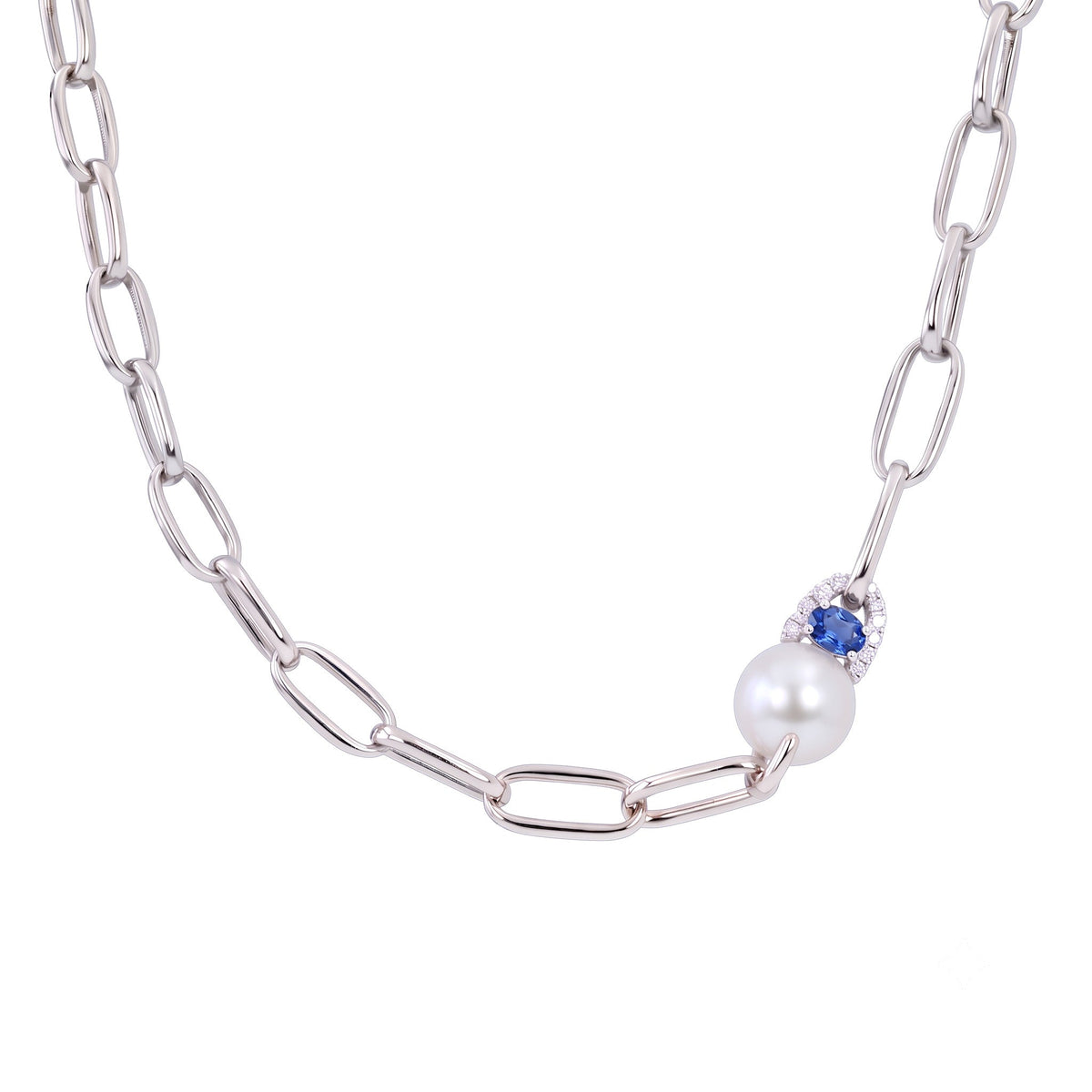 Collana Milano perla South Sea bianca — MIMÍ Milano