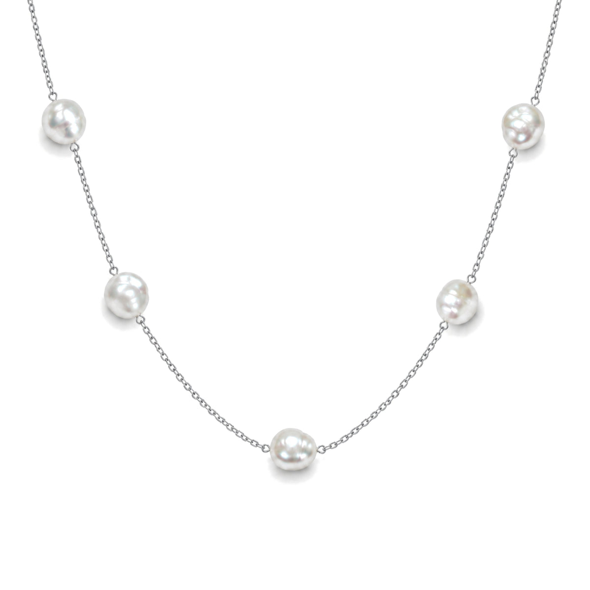 Collana perle barocche bianche — MIMÍ Milano
