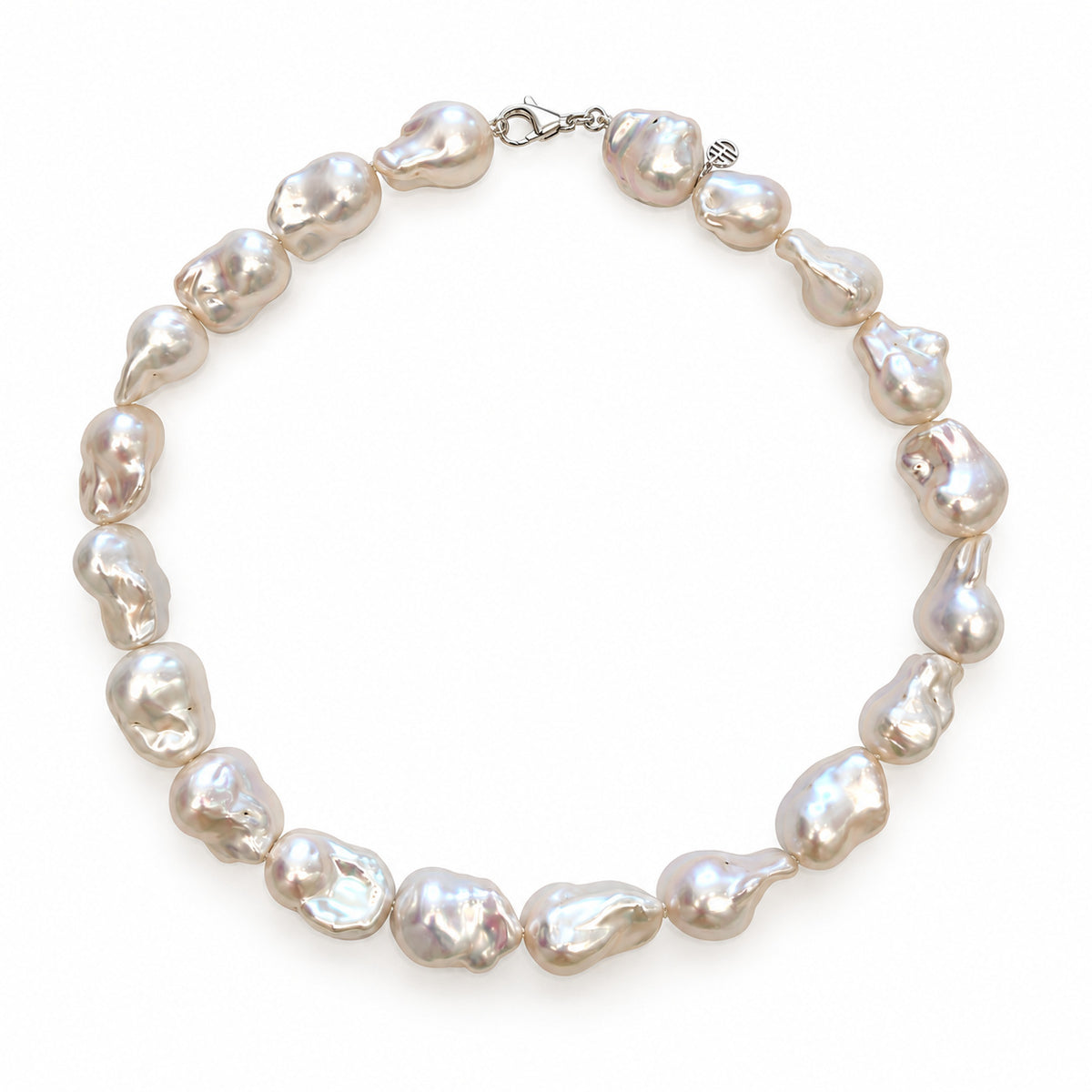 Collar Princess perla barroca blanca