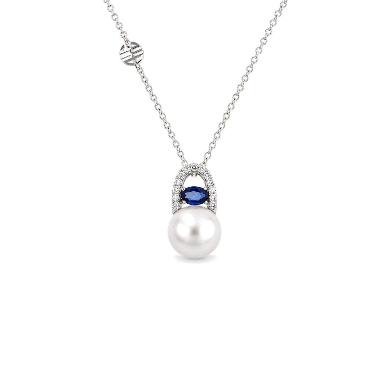 Pendente Milano perla South Sea bianca — MIMÍ Milano