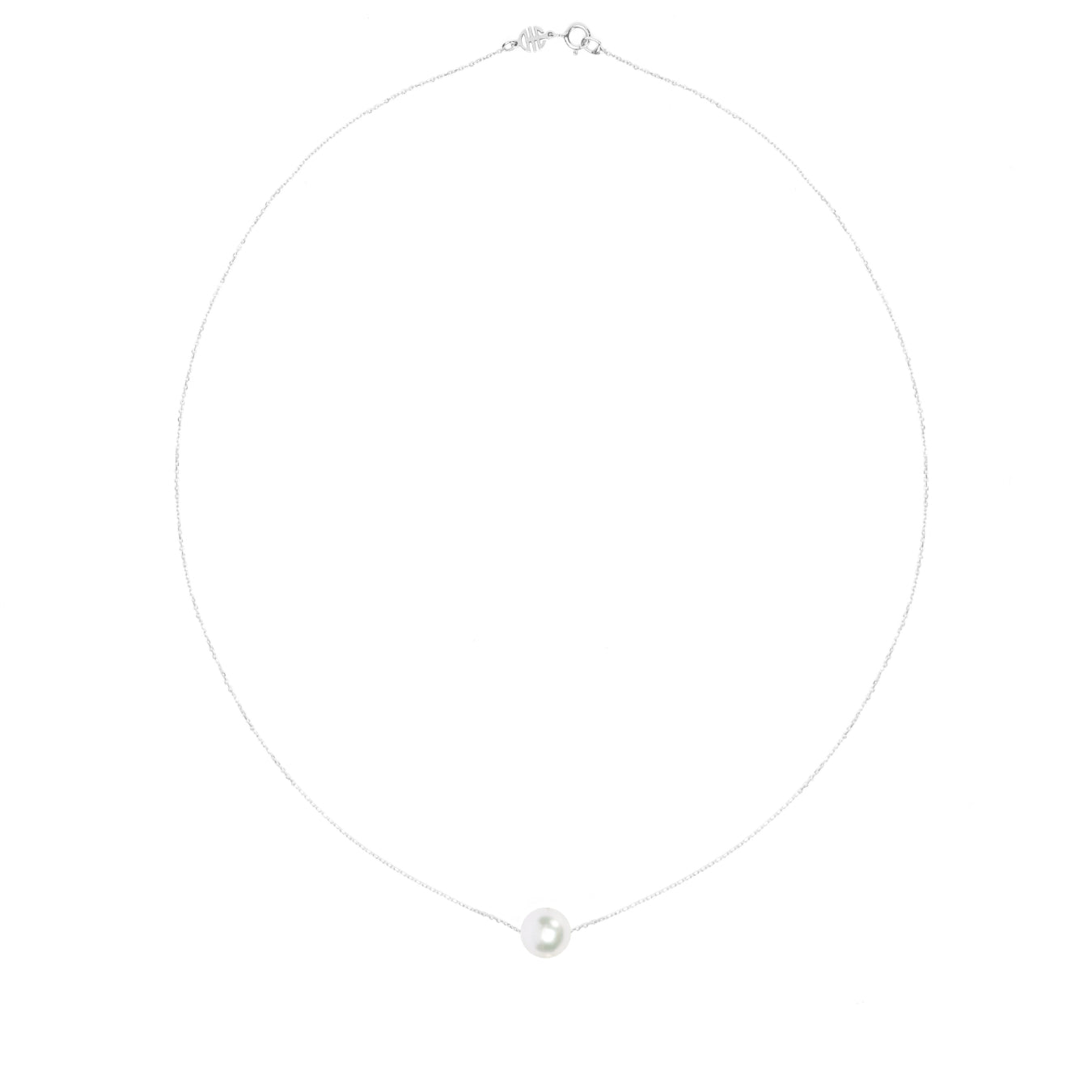 MIMI Pendente con perla Akoya e catena diamantata