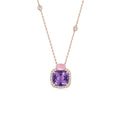 Shanti amethyst pendant