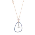 Vivienne pendant with white Akoya pearl