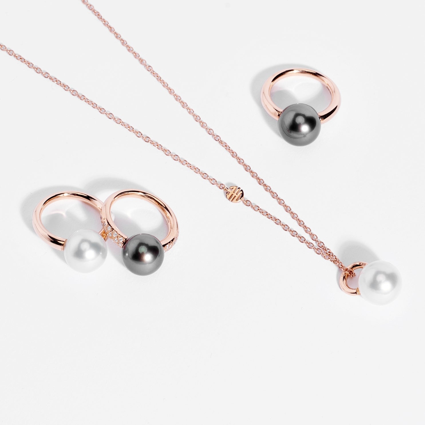 MIMI Anello Milano con perla South Sea bianca 58