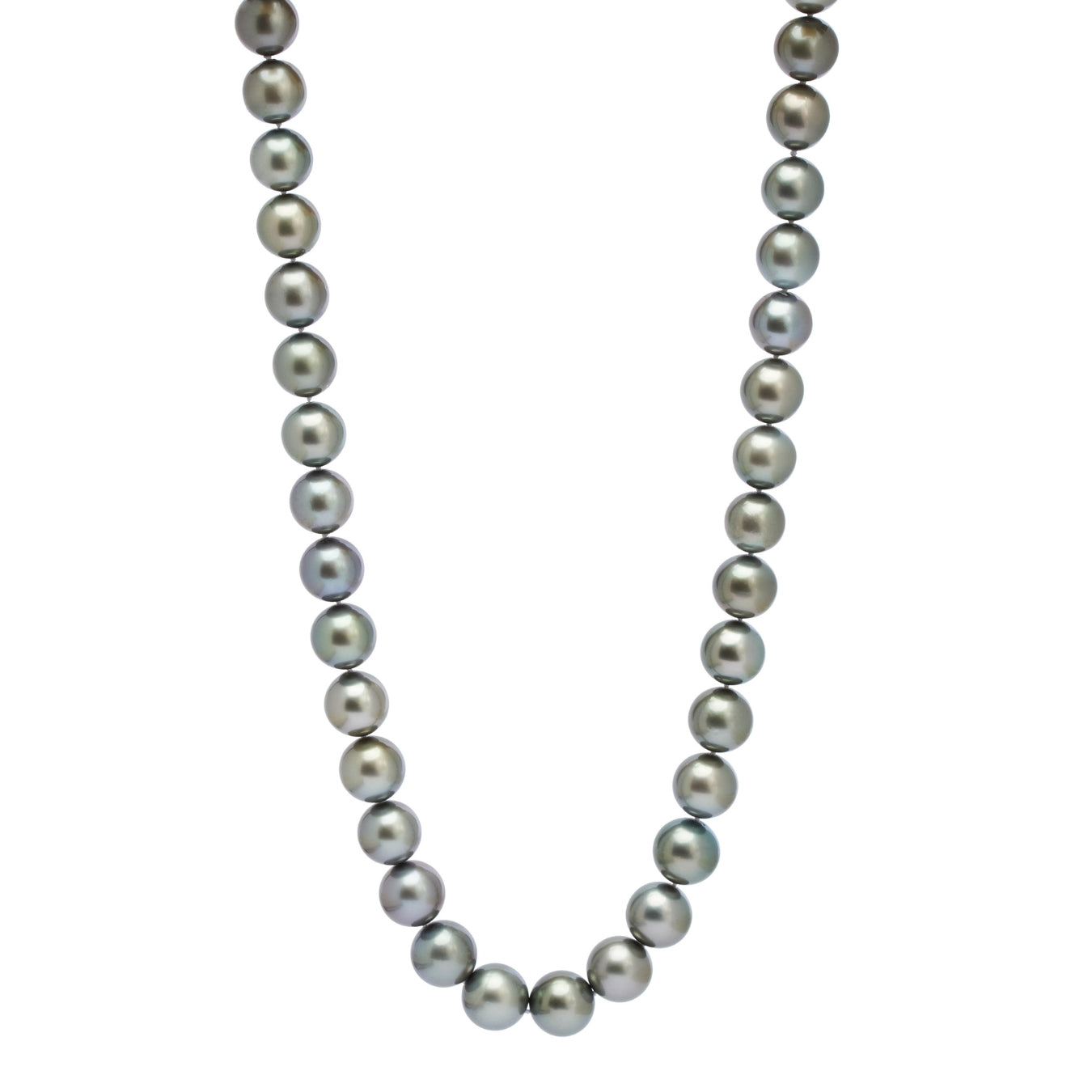 MIMI Girocollo Princess con perle South Sea Black