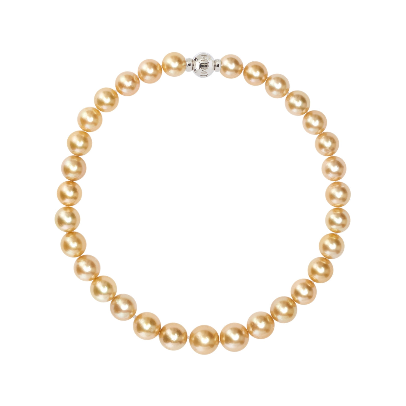 MIMI Girocollo Princess con perle South Sea Gold