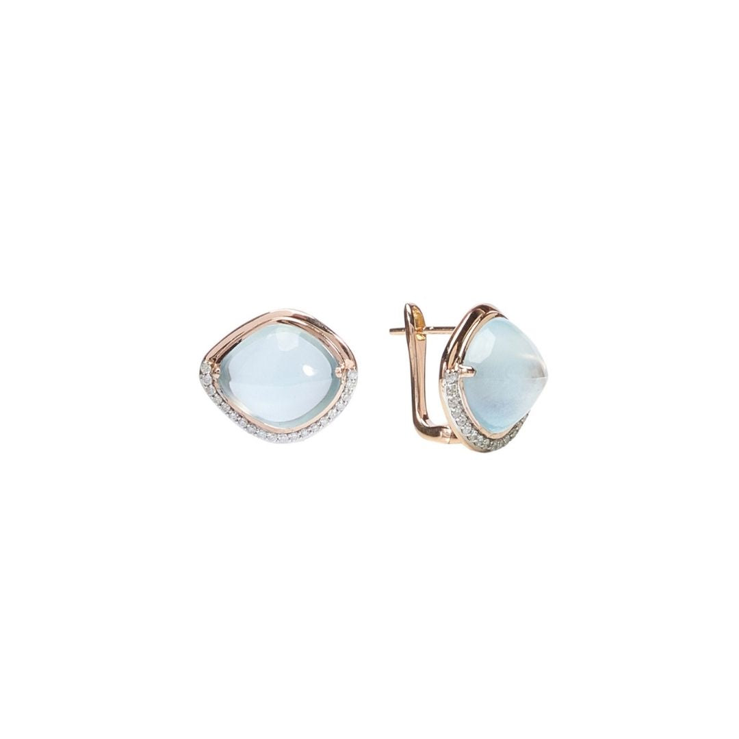 Dune Sky Topaz and Diamond Earrings MIMI MILANO