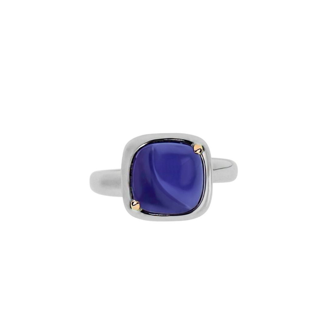 MIMI Anello Dune con giada lavanda giada lavanda