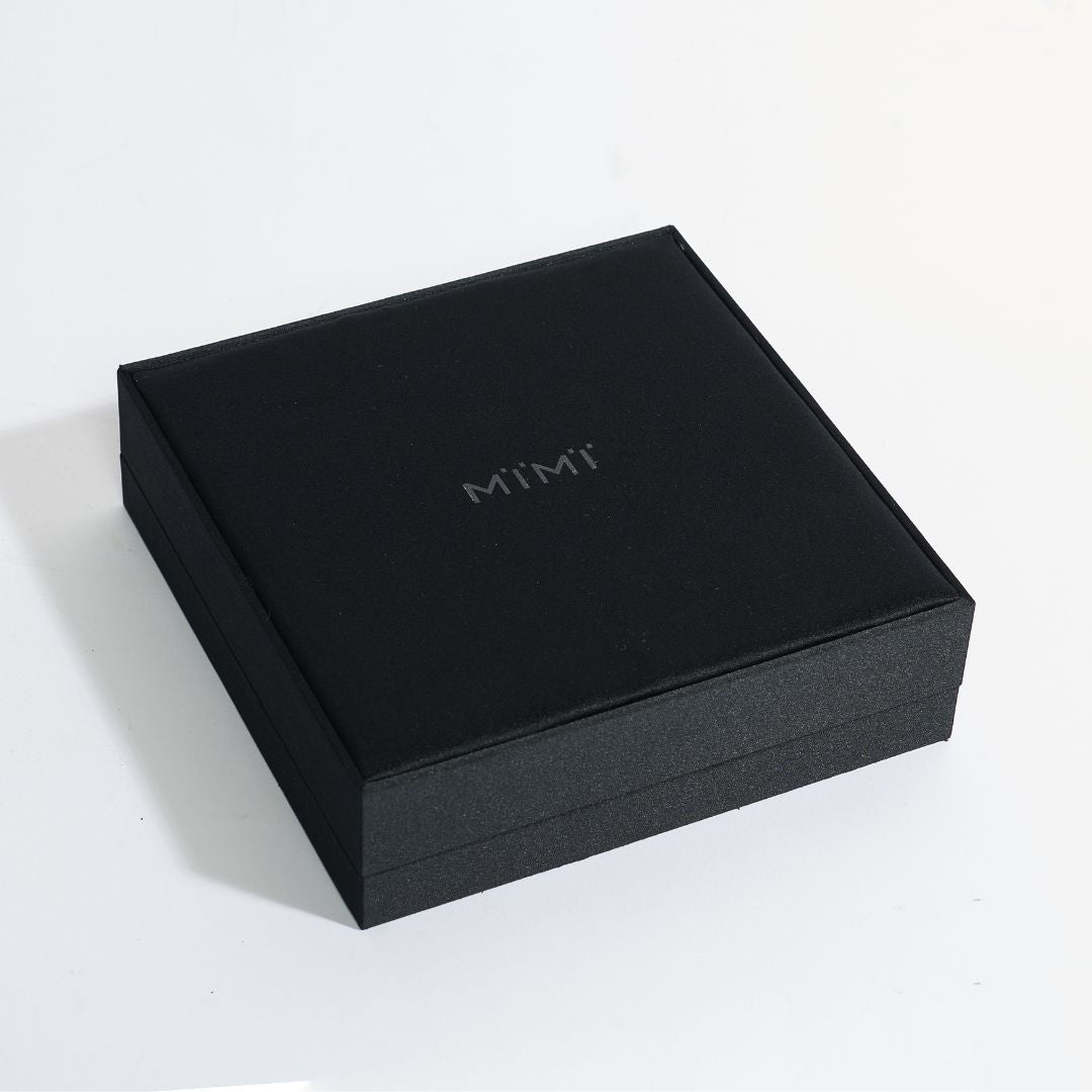 MIMI Collana lunga con ametiste e perle acquamarina