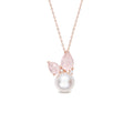 Cocktail pendant with white pearl