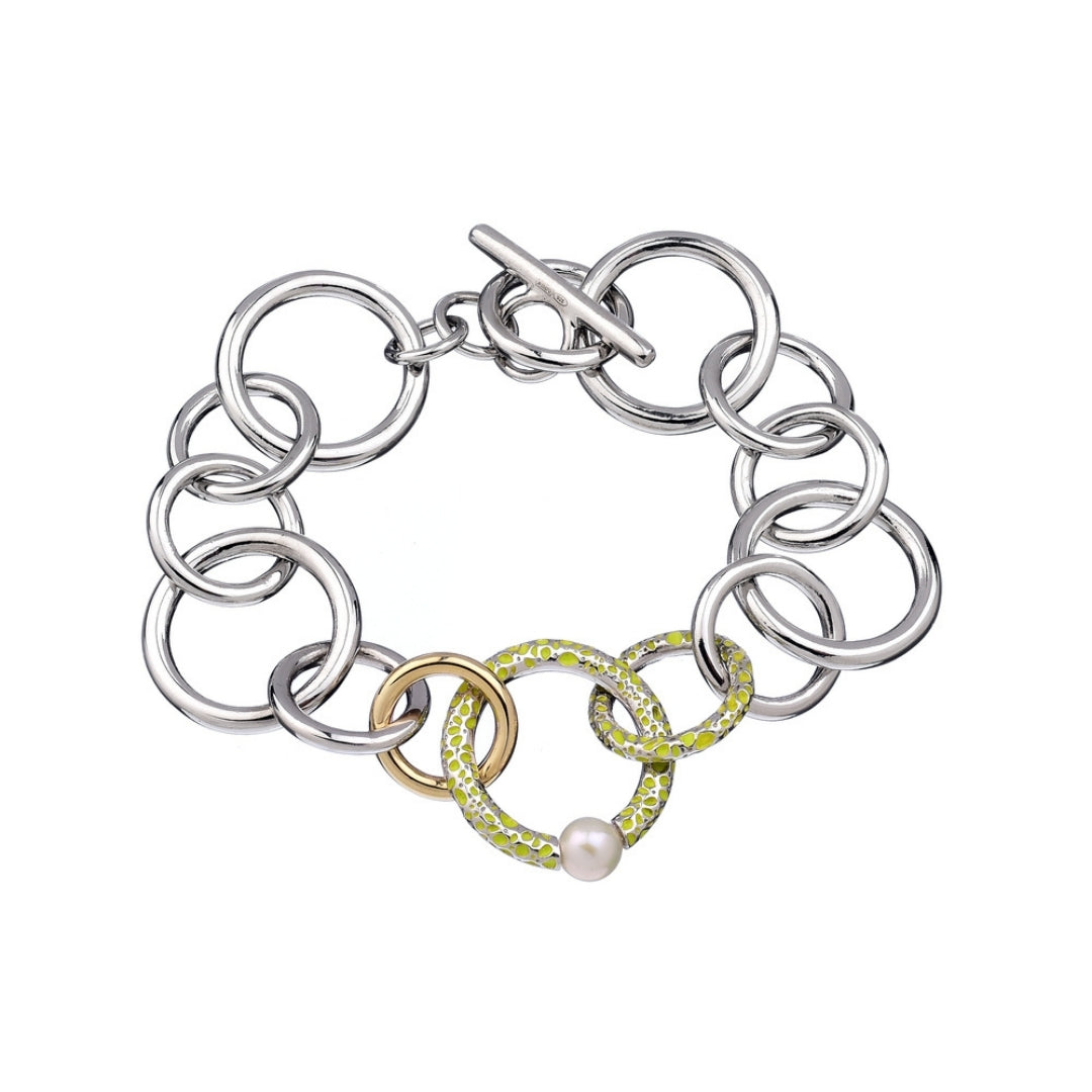 Bracciale Vulcanica cerchi