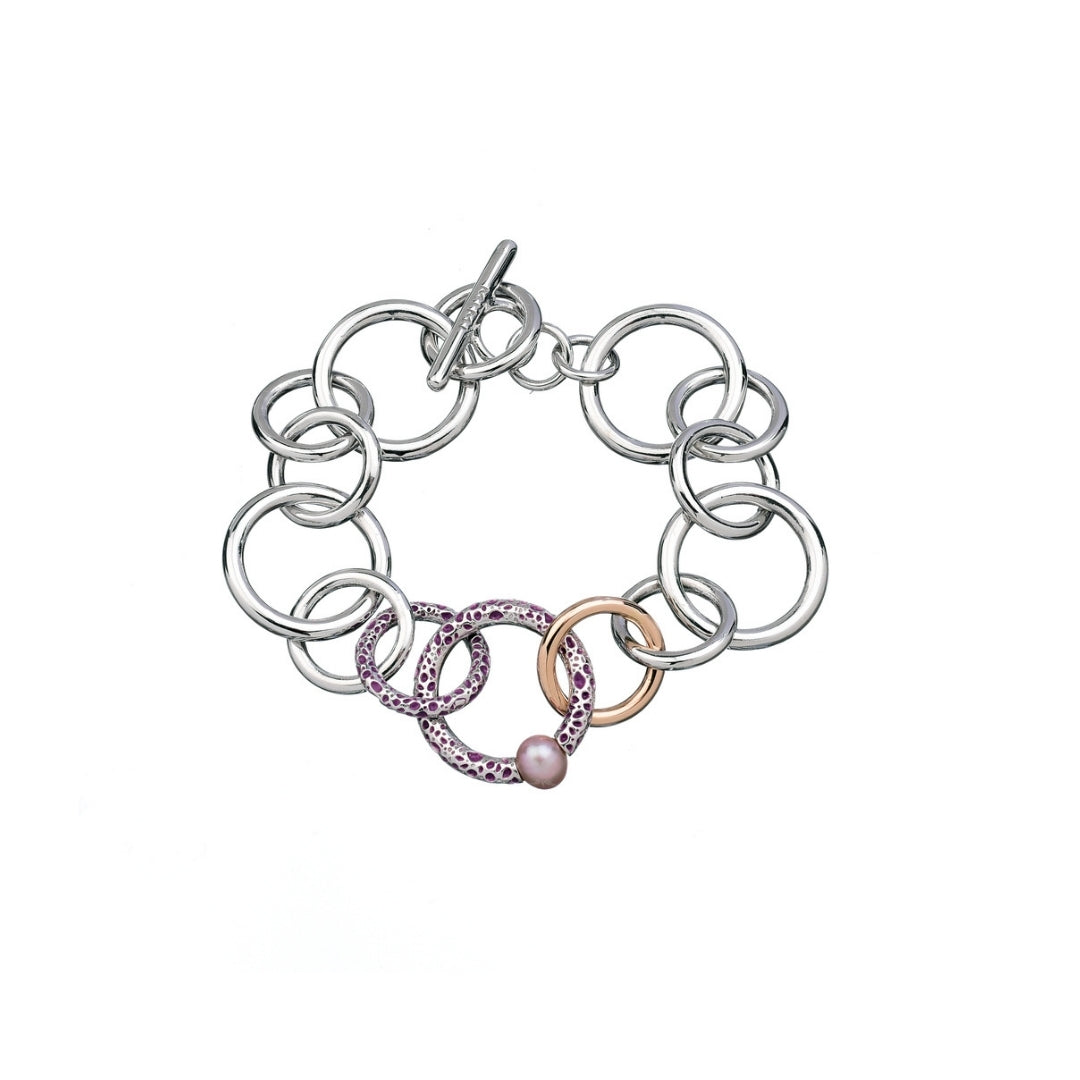 Bracciale Vulcanica cerchi