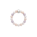Anello Elastica perle multicolor