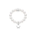 Elastica Star ring with white pearls