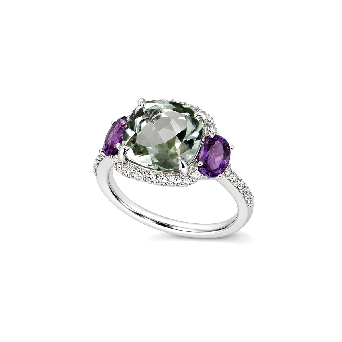 Anello Shanti Ametista — MIMÍ Milano