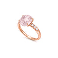 Anello Cherry Quarzo rosa