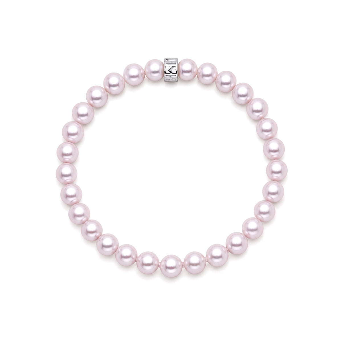 Bracciale Rondelle perle viola — MIMÍ Milano