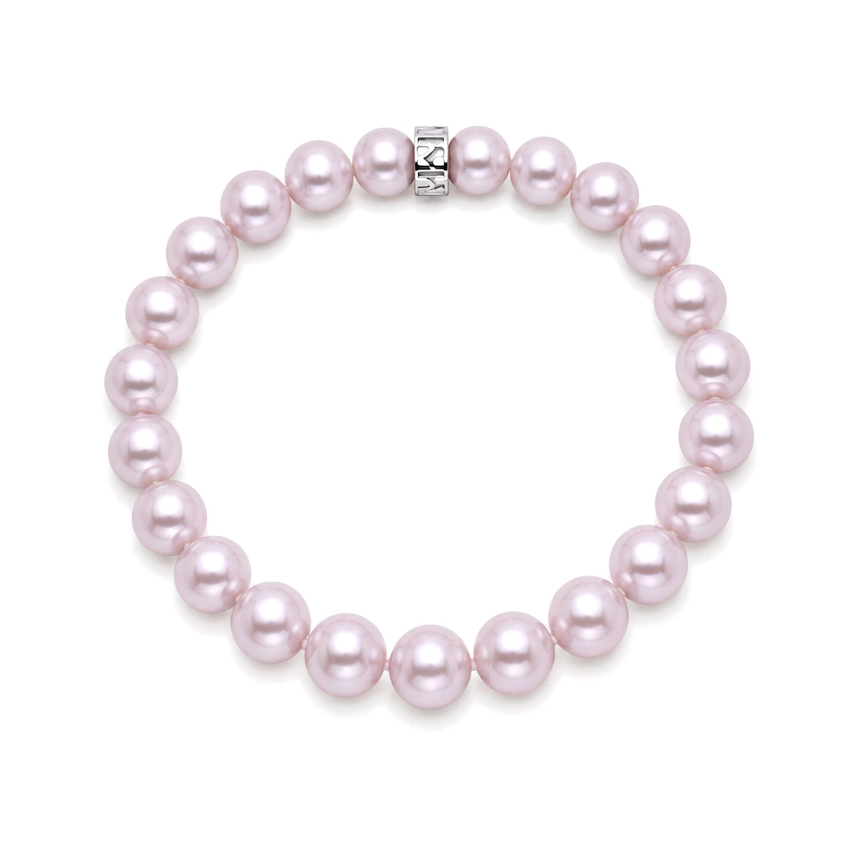 Bracciale Rondelle perle viola — MIMÍ Milano