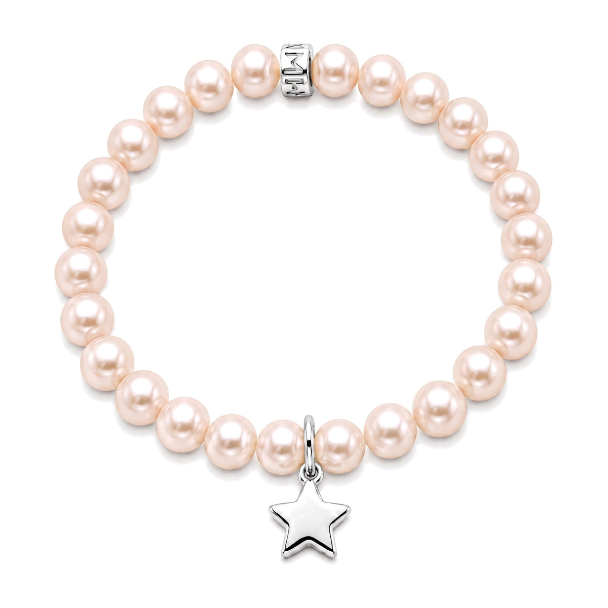 Bracciale Stella perle rosa — MIMÍ Milano
