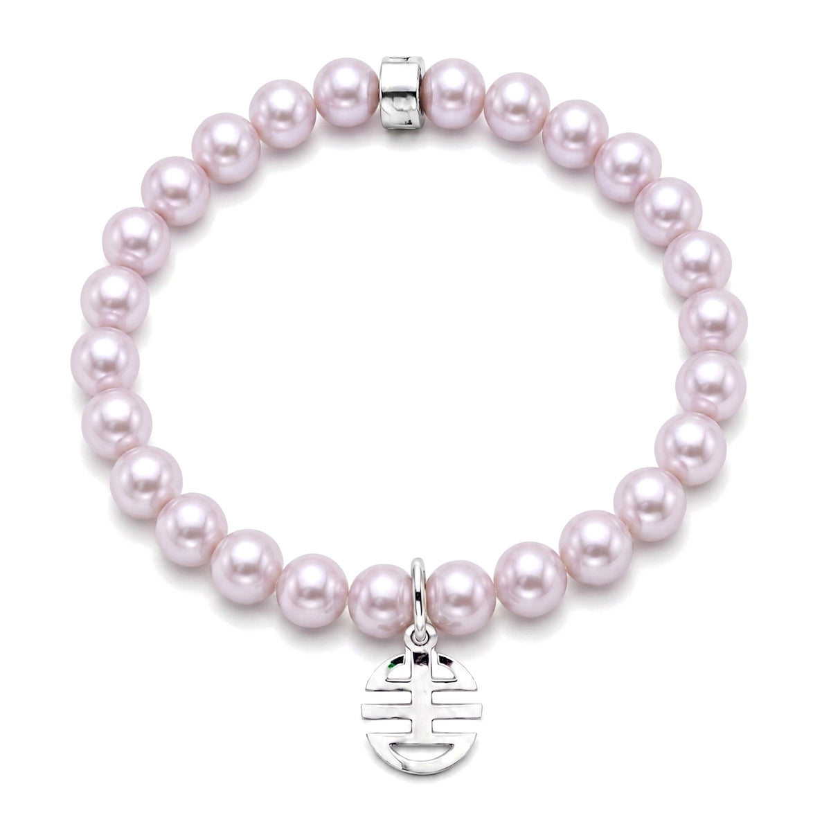 Bracciale Ognibene perle viola — MIMÍ Milano