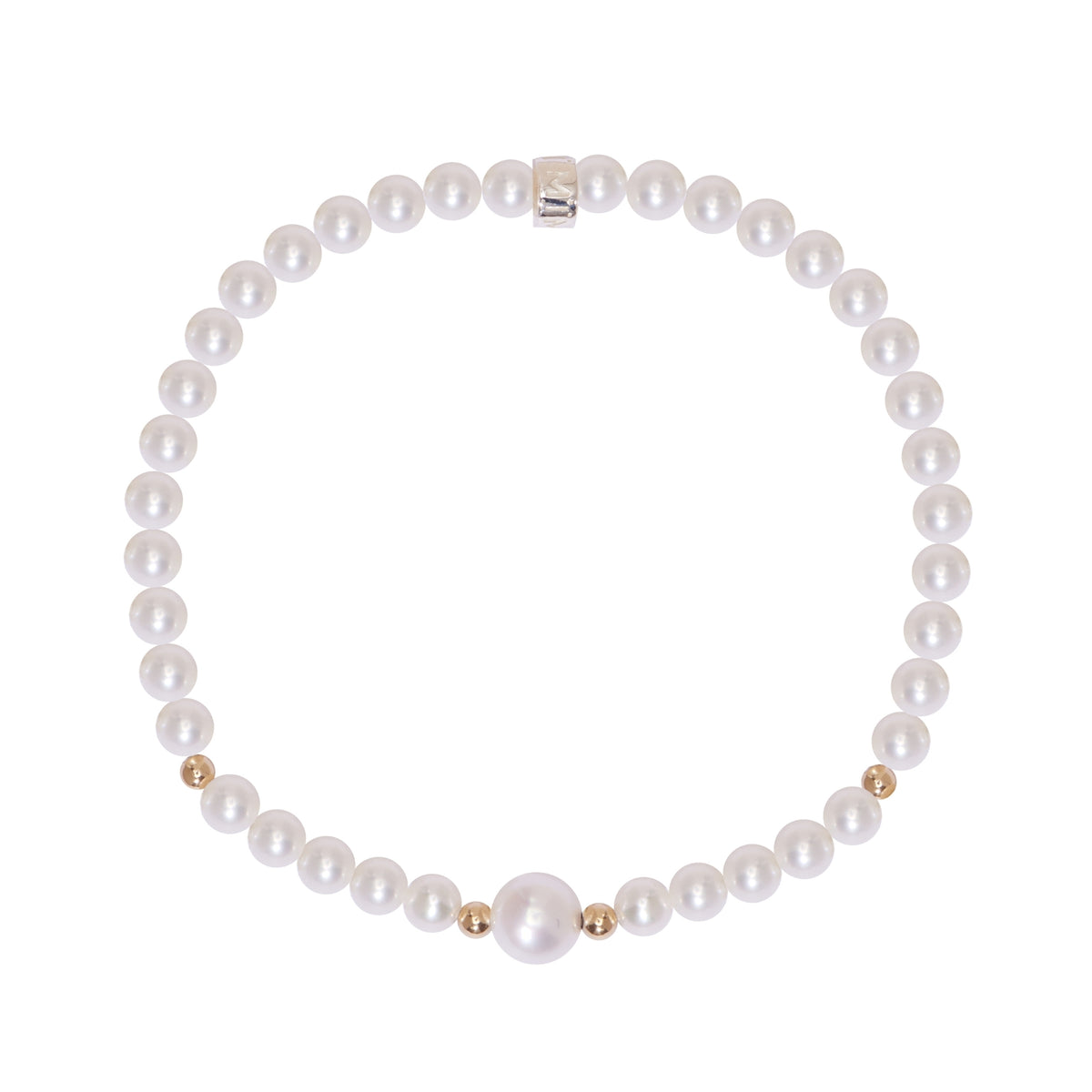 Bracciale perle bianche — MIMÍ Milano
