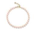 Pink pearl bracelet