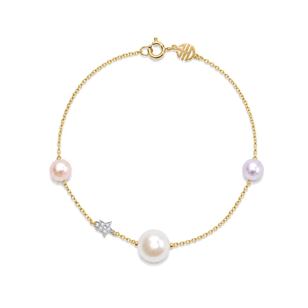 Bracciale Stella perle multicolor — MIMÍ Milano