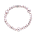 Bracciale Rondelle perle viola