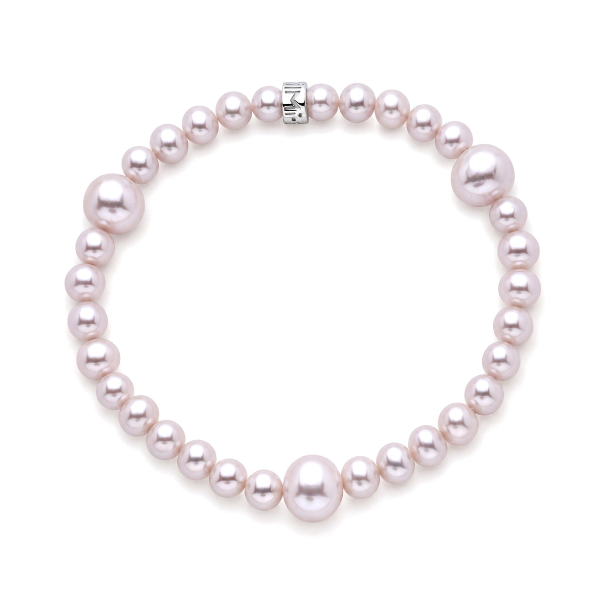 Bracciale Rondelle perle viola — MIMÍ Milano