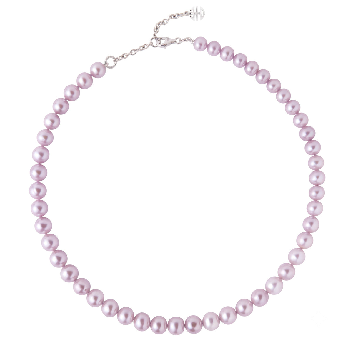 Collana Elastica Ognibene perle viola — MIMÍ Milano