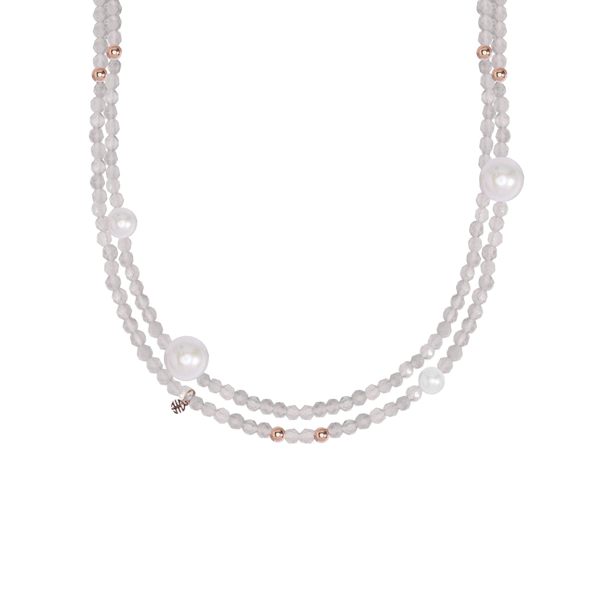 Collana perle bianche — MIMÍ Milano