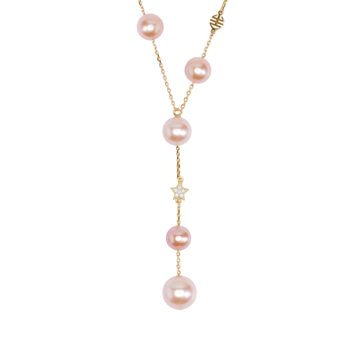 Collana Stella perle rosa — MIMÍ Milano