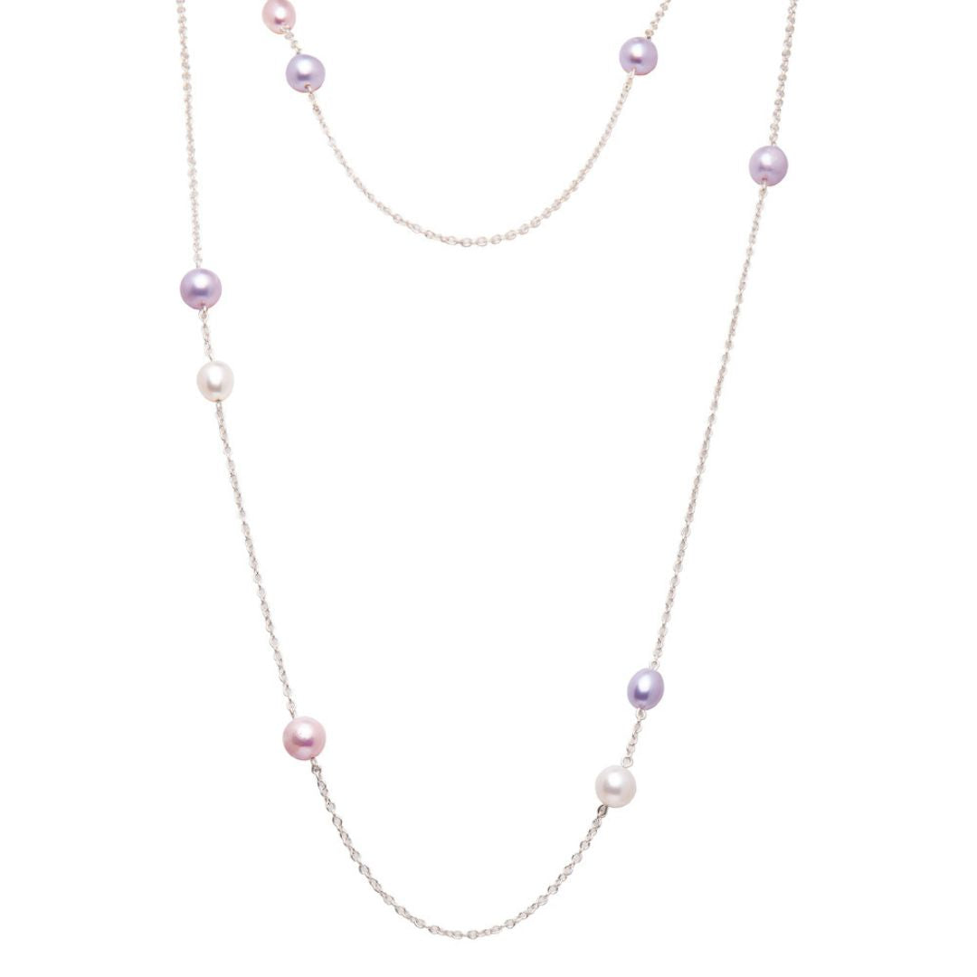 MIMI Collana Nagai perle alternate 140 cm