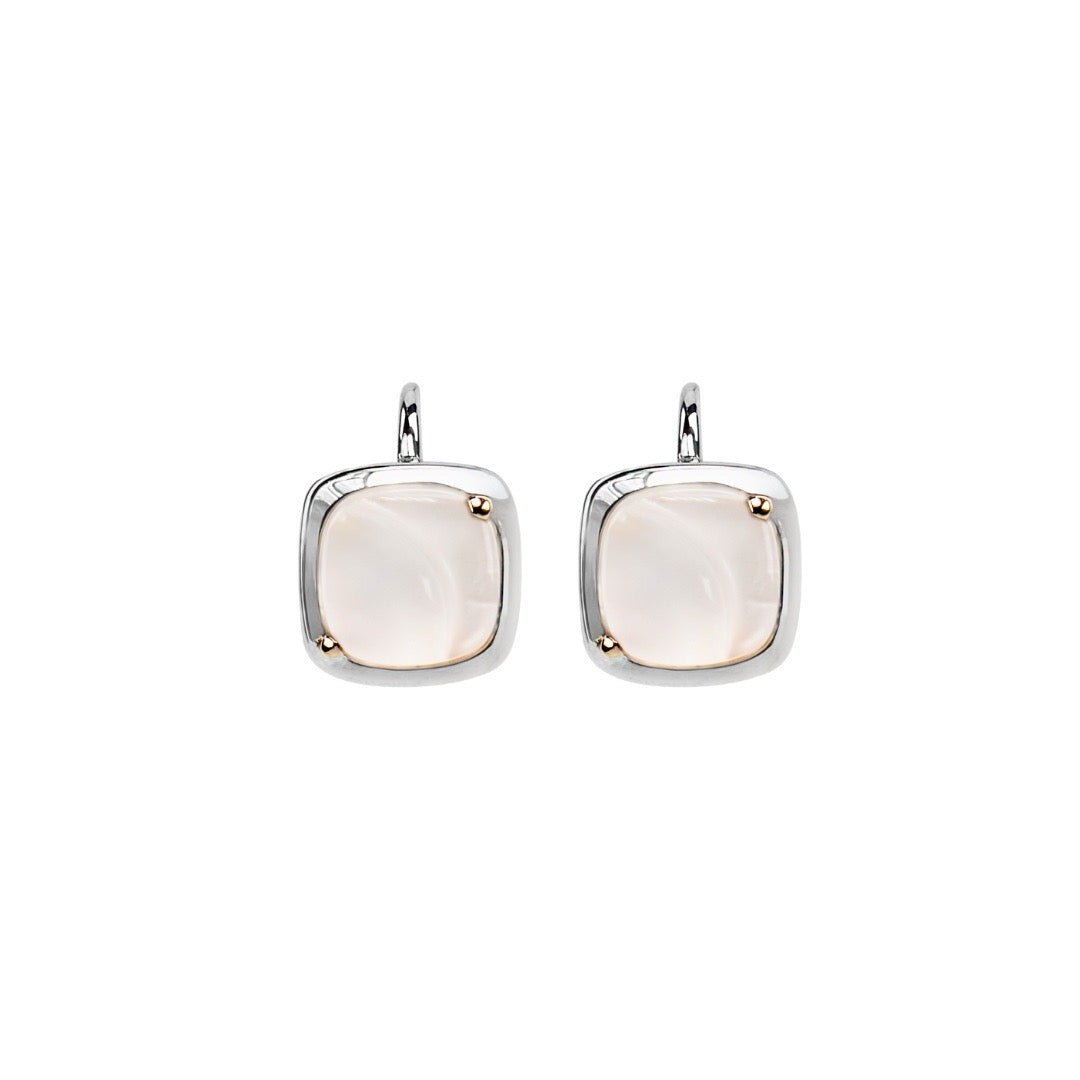 MIMI Orecchini Dune con quarzo rosa quarzo rosa