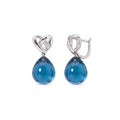 Orecchini Love Knot Topazio