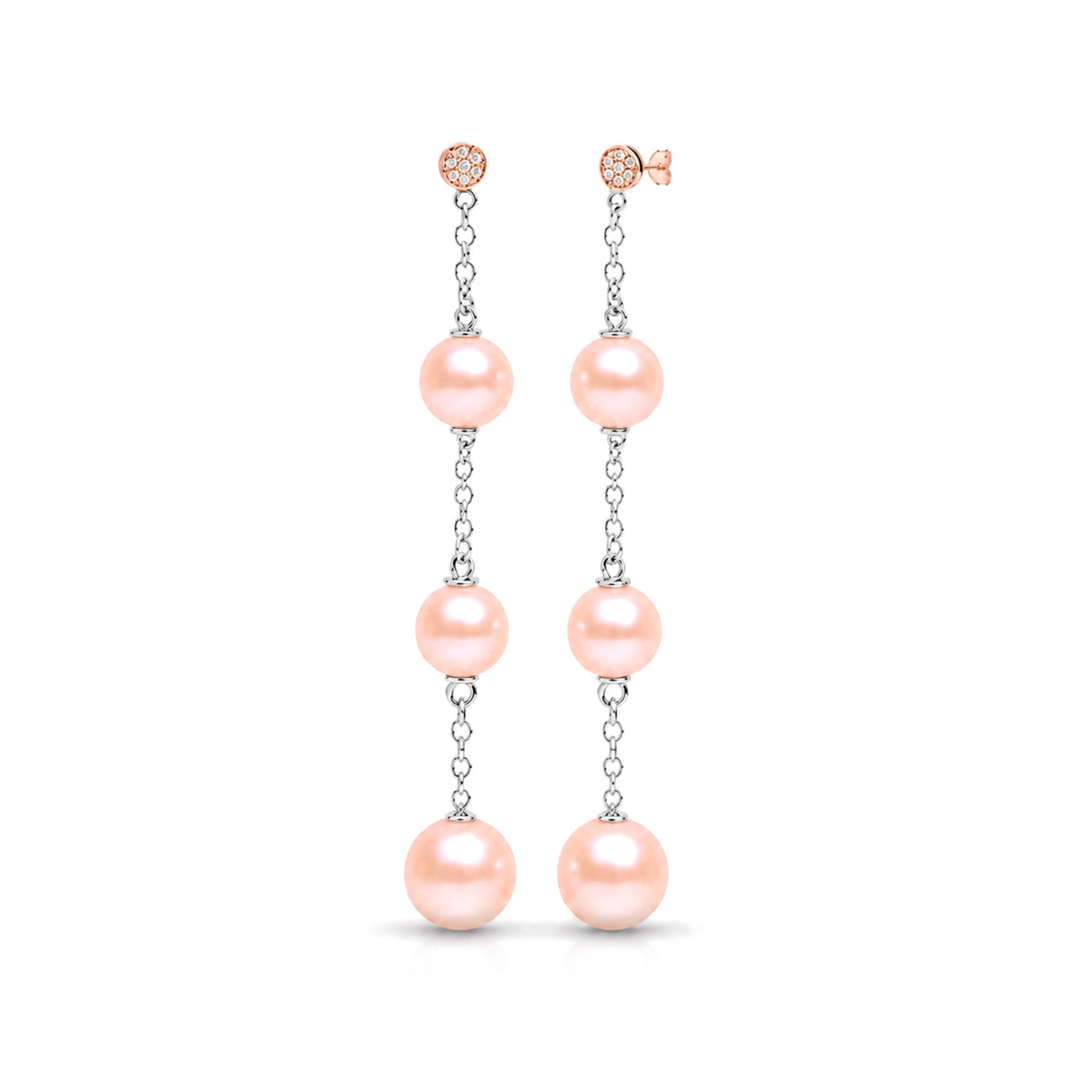 Orecchini perle rosa — MIMÍ Milano