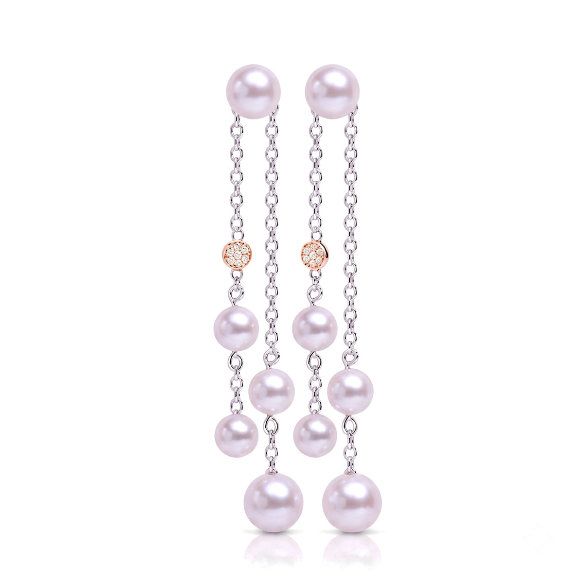 Orecchini perle viola — MIMÍ Milano