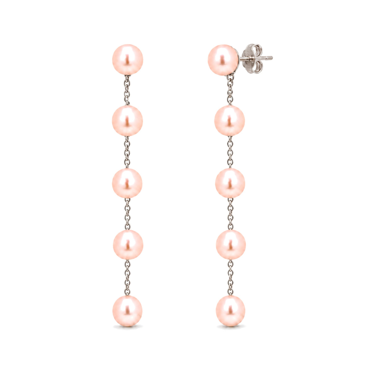 Orecchini perle rosa — MIMÍ Milano