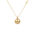 Gold South Sea pearl pendant
