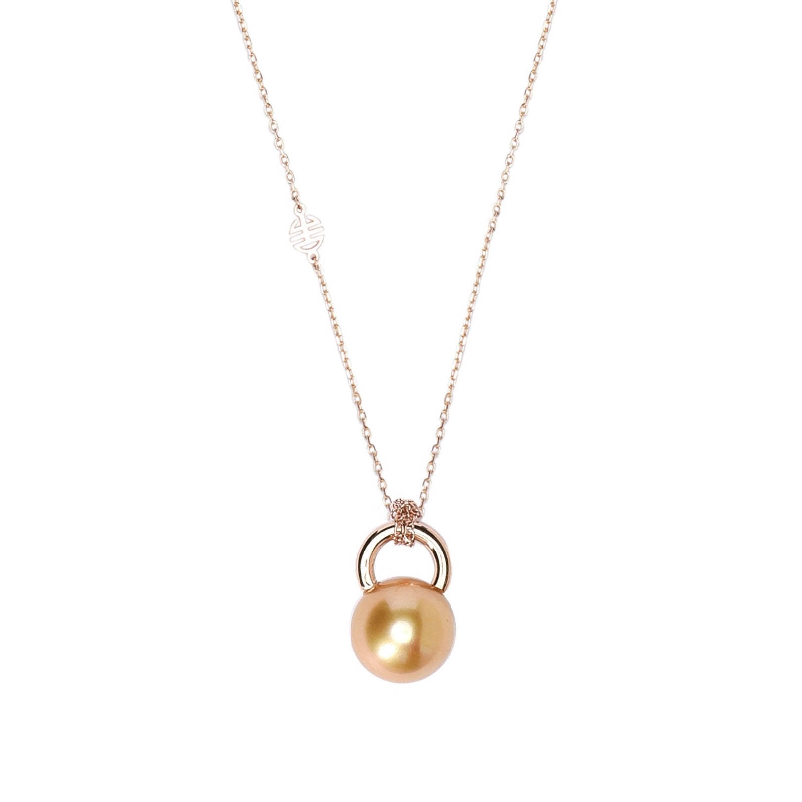 MIMI Pendente Milano in oro rosa 18k con perla South Sea gold perla gold